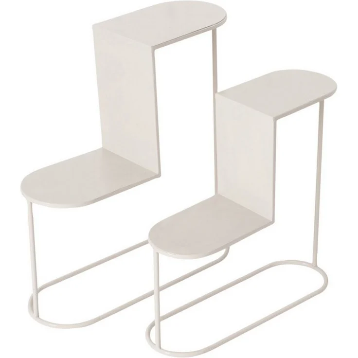 BOLTZE GRUPPE GmbH PLUTO Treppenpflanzenständer, Beige - Effiziente Raumnutzung und stilvolles Design