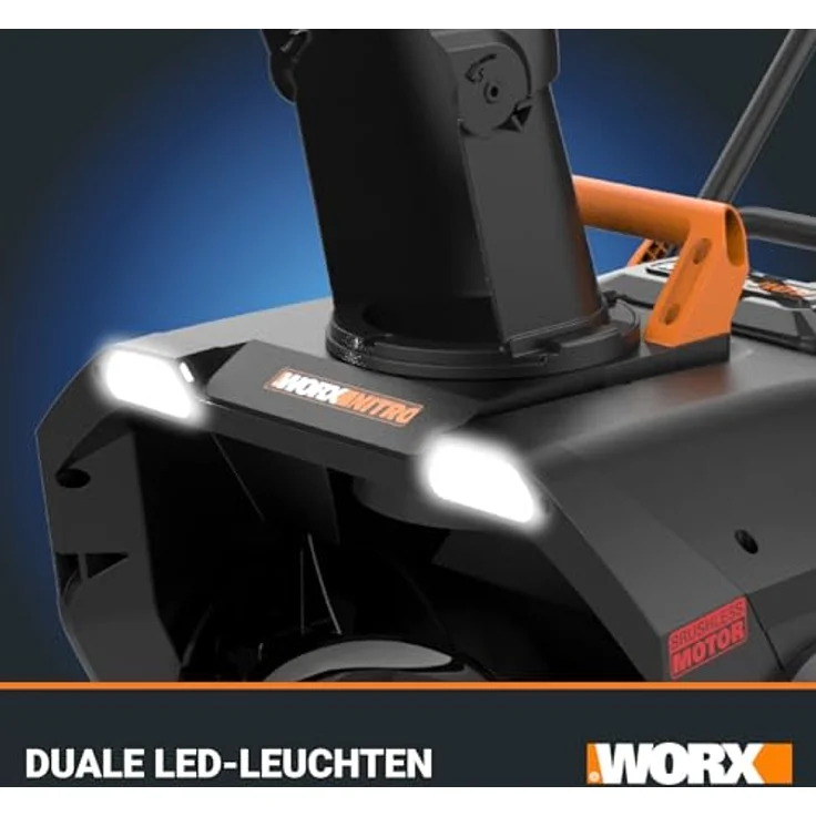Worx Nitro WG471E, Akku-Schneefräse 40V mit 51 cm Räumbreite, bürstenloser Motor, leise und leistungsstark – Bild 6