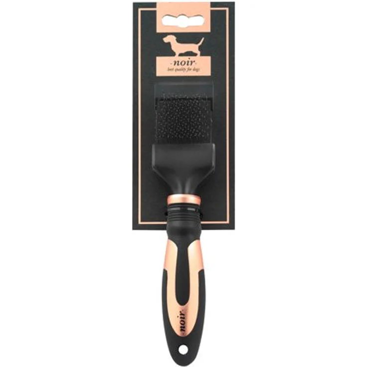 Ebi Noir 642-436523 Zupfbürste flexibel, 20.5 x 4.3 cm für Tierfellpflege – Bild 1