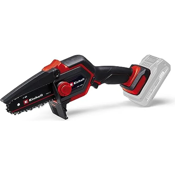 Einhell Akku-Astkettensäge GE-PS 18/15 Li BL-Solo Power X-Change (18 V, Brushless, 12,5 cm Schnittlänge, werkzeugloser Schwert- und Kettenwechsel, ohne Akku)