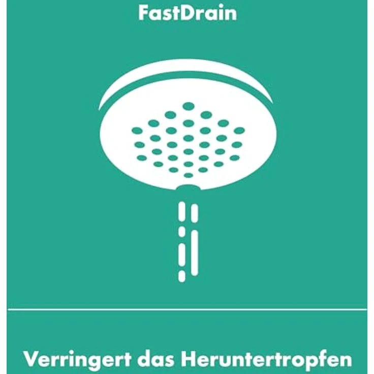 hansgrohe Pulsify S Kopfbrause 260, wassersparend mit PowderRain-Strahl, Deckenmontage 14,4 cm, EcoSmart – Bild 6