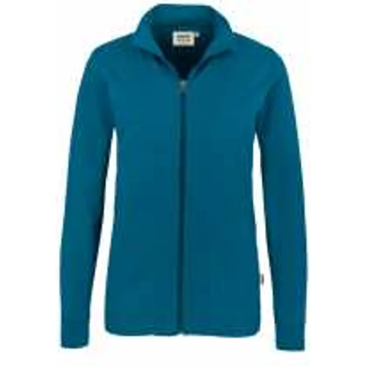 HAKRO Damen Interlockjacke 227, petrol, 3XL