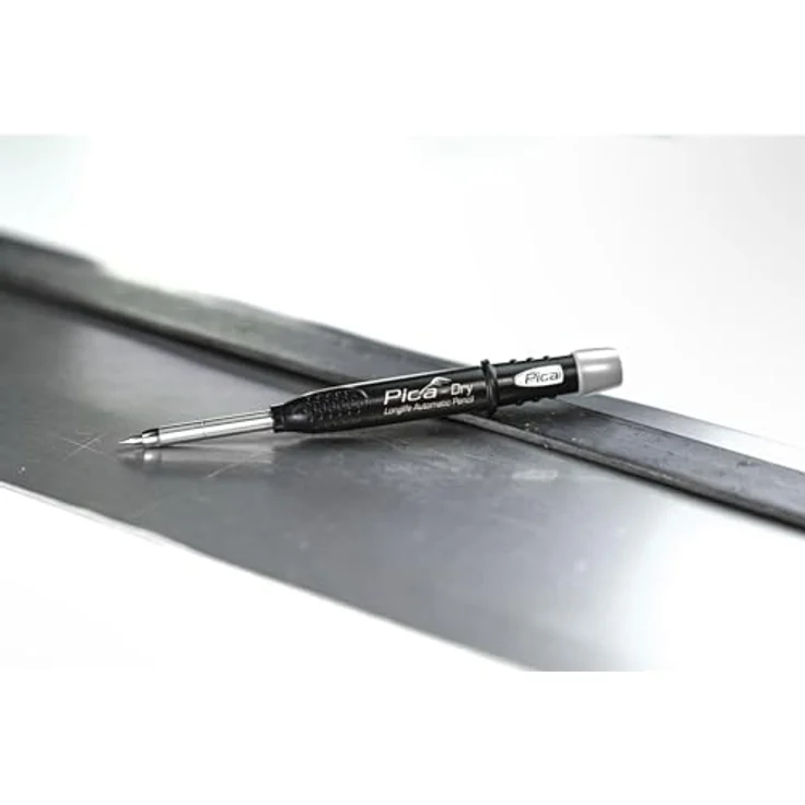 PICA BIG Dry Metal-Set sortiert f.Metallarbeiten (Anreißnadel) 120 PICA, robuste Hartmetall-Anreißnadel, graue Kappe – Bild 3