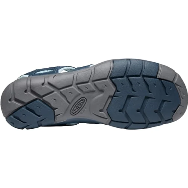 Keen Clearwater Women blau, Sicherheitssandale mit Vorderkappenschutz und elastischer Schnellschnürung – Bild 6