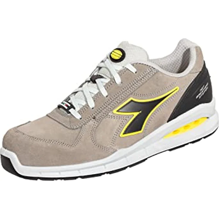 Utility Diadora Diadora Run Net Air box beige Arbeitsschuh, S3 Sicherheitsschuh aus Wildspaltleder mit Net Breathing System – Bild 2