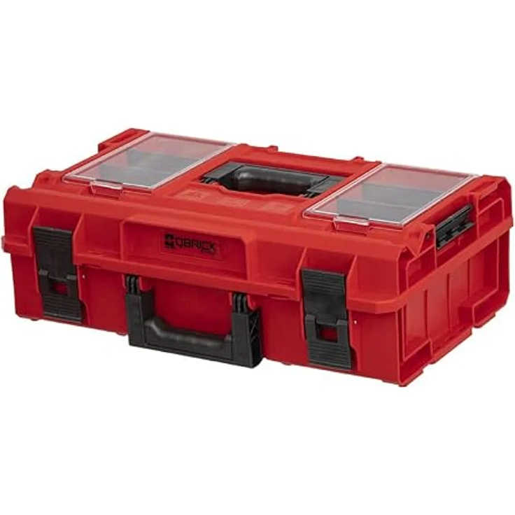 QBRICK One Red Ultra Set Werkzeugkoffer, IP66 wasserdicht, rot – Bild 3