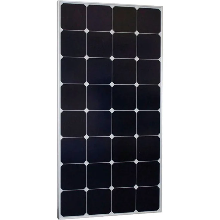 Phaesun Solarmodul Sun Peak SPR 120 Silver, 120 W, Monokristallin mit Rückkontakt-Siliziumsolarzellen