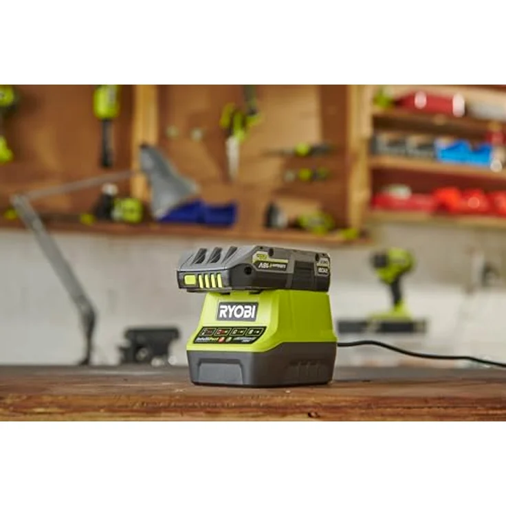 RYOBI Starterset RC18120-242X, 18 V Lithium Akkus (2 Ah & 4 Ah) mit Ladegerät und IntelliCell-Technologie – Bild 9