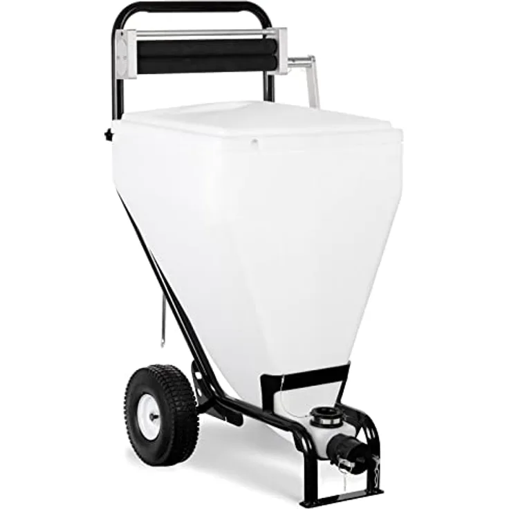 BAUTEC Farbsprühgerät Kombi-Set 90 L, Spachtelbehälter mit Sackpresse für Airless-Spachtelmasse und effizienten Materialtransport