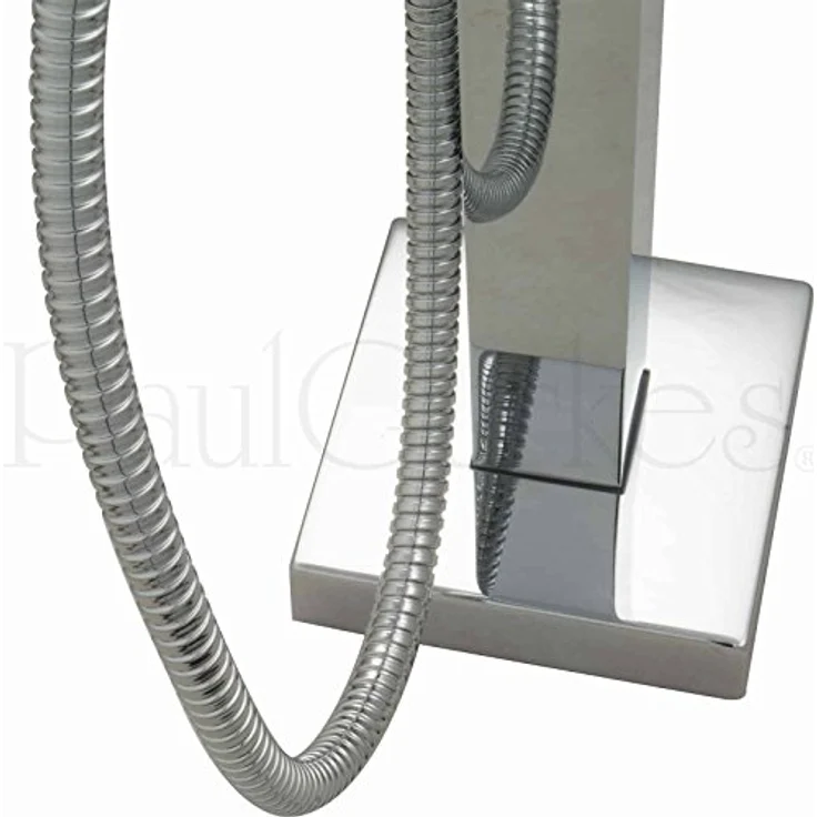 PaulGurkes Standarmatur PGVMSTAND, Einhandmischer mit Handbrause, verchromt, aus massivem Messing – Bild 8