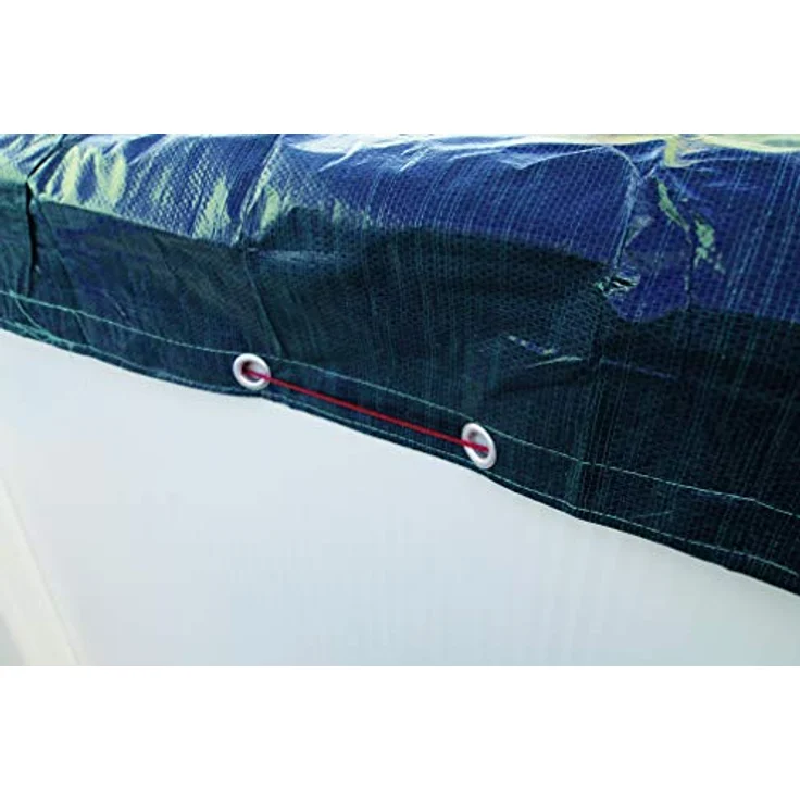 Steinbach Abdeckplane -'-'Extra-'-' für ovale Swimming Pool Stahlwandbecken, blau, 640 x 360 cm – Bild 3