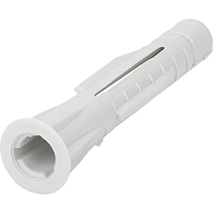 Befestigungsset für Aufhängeschienen 10 Stück Befestigungsschrauben 5,5 x 60 mm und 10 Stück Dübel 8 mm für Stein, Beton, Mauerwerk zum Befestigen von Wandschienen für Schrankaufhänger von SOTECH – Bild 5