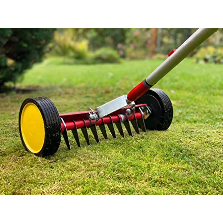 WOLF-Garten - Vertikutier-Roller multi-star® UR-M 3"NEU2018, Rot, 30x60x16 cm; 71AAA036650 – Bild 4