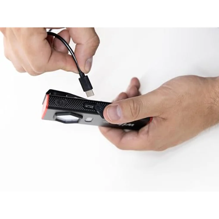 Wiha, Taschenlampe, Handleuchte 1.200 lm I mit On-/Off Sensor I Handlampe mit Dimmfunktion I Akku LED Handleuchte (1200 lm) – Bild 6