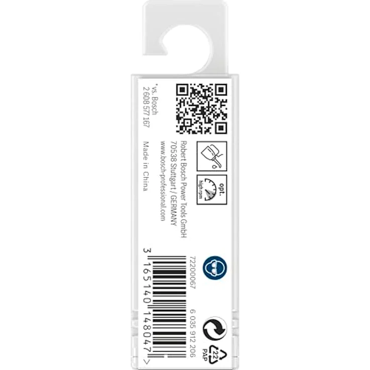 Bosch Accessories 2608597584 HSS Doppelendbohrer, 3.2mm Durchmesser, 49mm Gesamtlänge, geschliffen, Zylinderschaft, 10 Stück – Bild 4