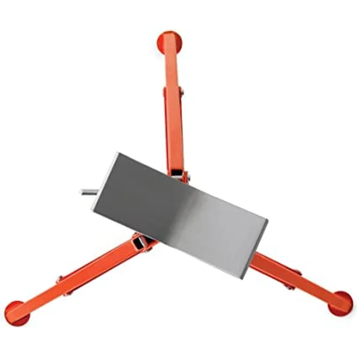 RIDGID 22168 Modell VF-99 einklappbare Rohrstütze mit V-Kopf, 8" (300 mm), Maschinenständer mit sicherem V-Kopf und einfacher Höheneinstellung – Bild 2