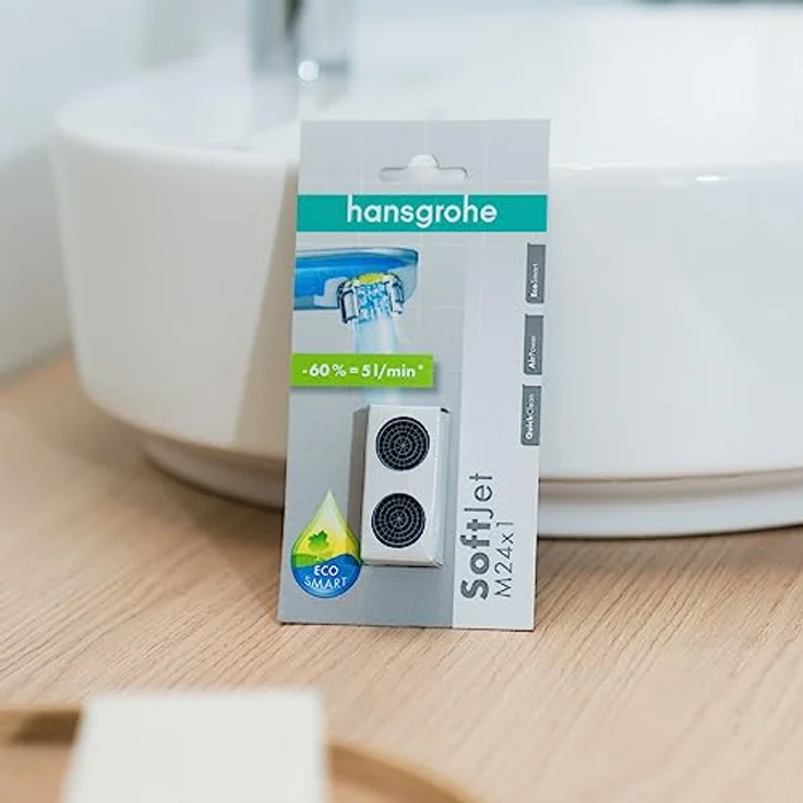 hansgrohe Spültischarmatur mit Luftsprudler-Set, 2 Stück – Bild 9