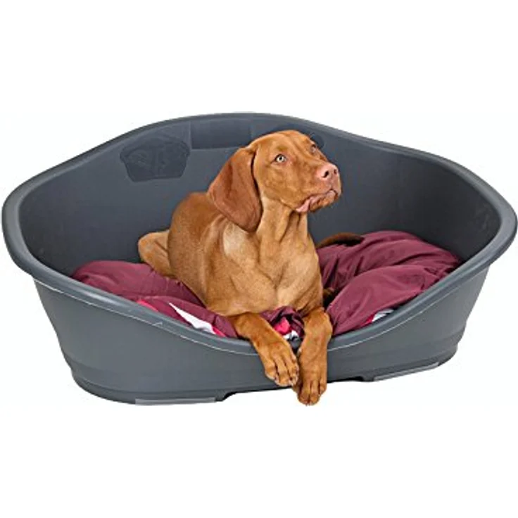 Kerbl Tierbett Kunststoffbett Sleepers 80,5 cm x 49 cm 80331 mit Lüftungslöchern und Antirutschfüßen – Bild 3