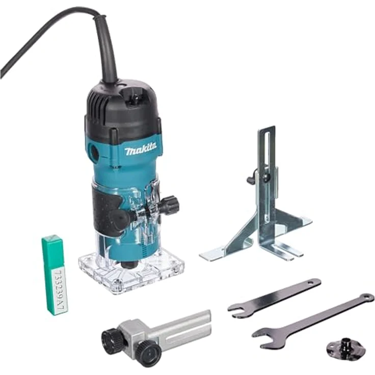 Makita 3711 Edge Router, Unterputz Oberfräse, robust und langlebig – Bild 1