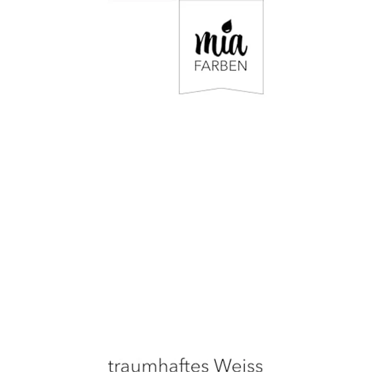 miafarben Fliesenfarbe ohne Schleifen, hochdeckender Fliesenlack für Wand & Boden, wasserbasiert, matt, Traumhaftes Weiss, 750ml – Bild 2