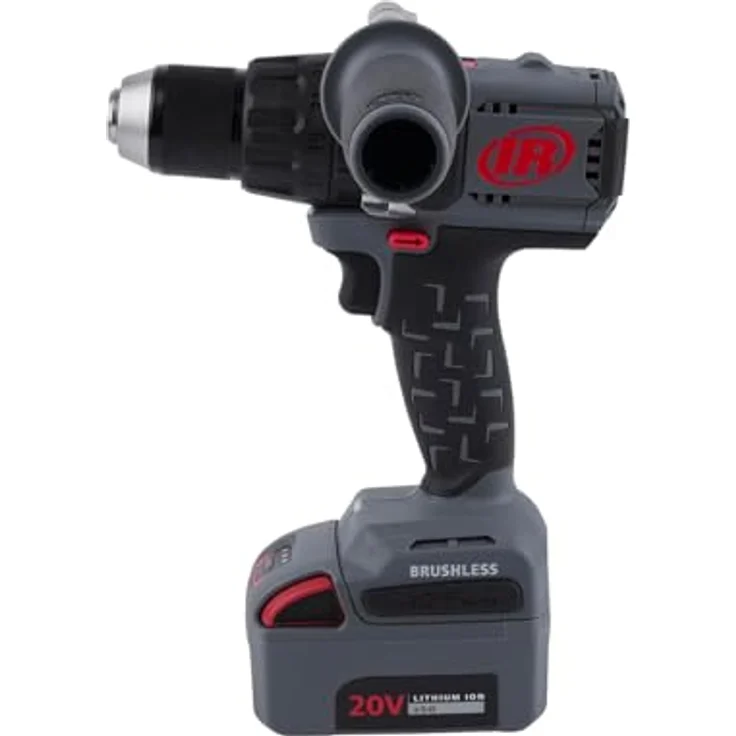 Ingersoll Rand D5241-K22-EU IQV20 Hammer Drill, 120 Nm Drehmoment, kabellose Schlagbohrmaschine mit 13mm Metallfutter und bürstenlosem Motor – Bild 3