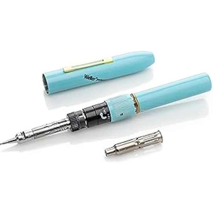 Weller T0151618199 Pyropen Junior Mini Butan Gaslötkolben, mit Extra Heißluftspitze