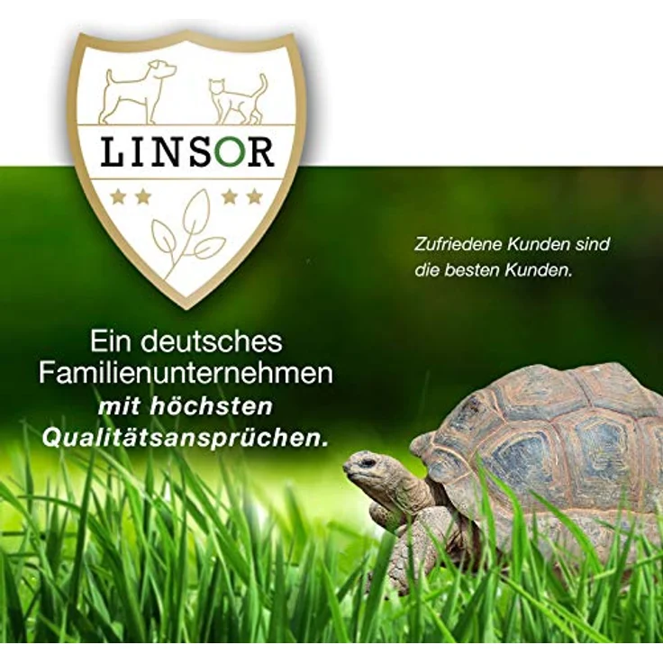 Linsor Schildkröten Blumenmischung, 50 g Saatgut für 17–50 m² fressbare Wildblumen für Landschildkröten – Bild 2