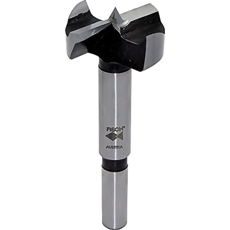 Fisch 40001000 Kunstbohrer D7483G, 10x60/90mm, Schaftdurchmesser 6mm, bis zu 25x nachschärfbar, für Hart- und Weichholz