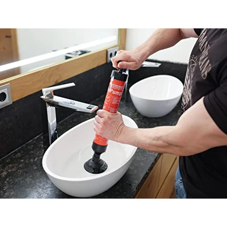 Rothenberger Industrial 7.1991 Rohrreiniger Pumpe 40cm Sonstiges Handwerkzeug – Bild 4
