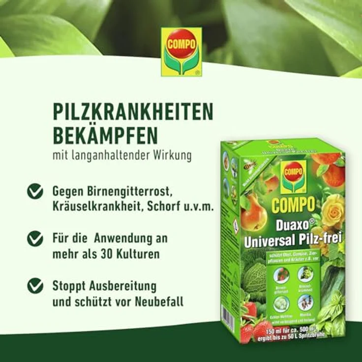 COMPO Duaxo Universal Pilz-frei 75ml – Bild 2