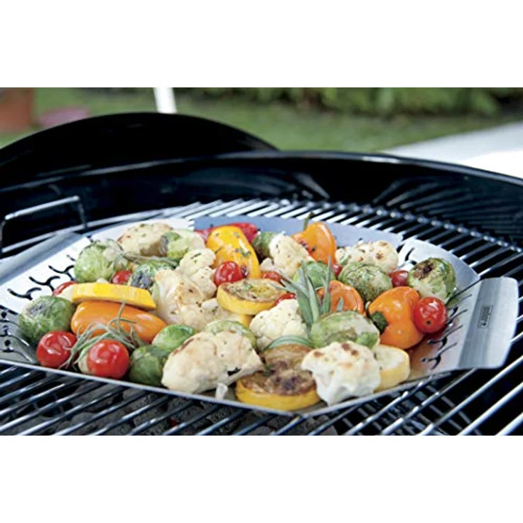 Weber 6678 Premium Grillkorb 26,5x36,5 cm, Gem sekorb – Bild 4