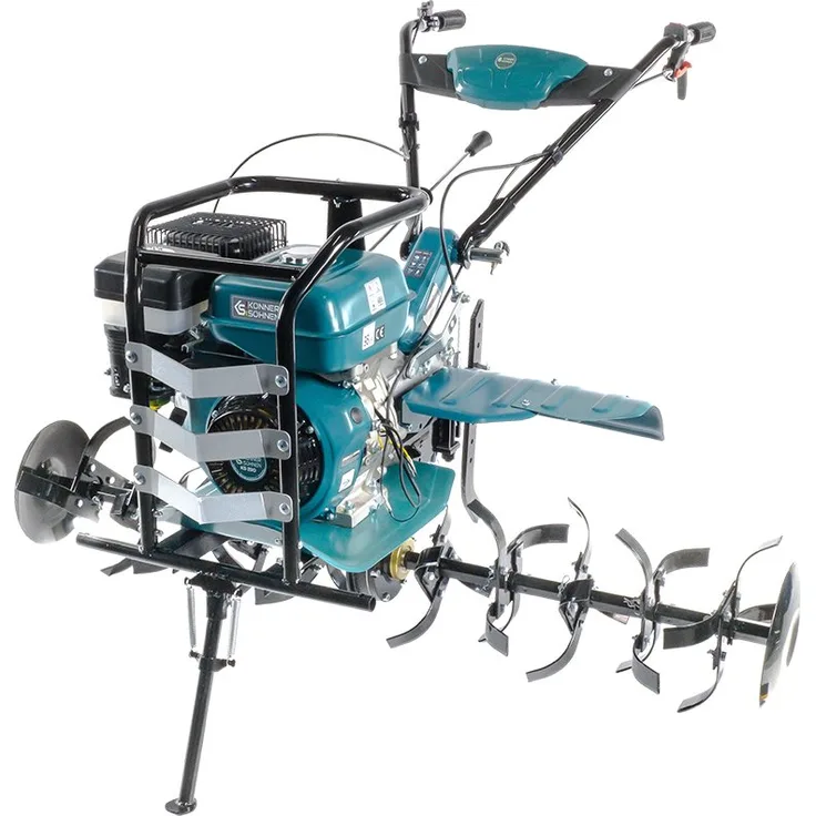 Könner & Söhnen Benzinmotorhacke KS 9HP-1350G-3 (400), 1-St., Benzin-Bodenhacke mit 134 cm P_flugbreite