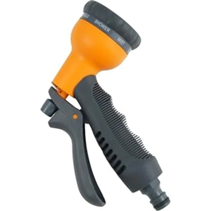 Jardinion Gartenbrause Multibrause mit 7 Wasserstrahl-Einstellungen, Handbrause für effektive Gartenbewässerung – Bild 4