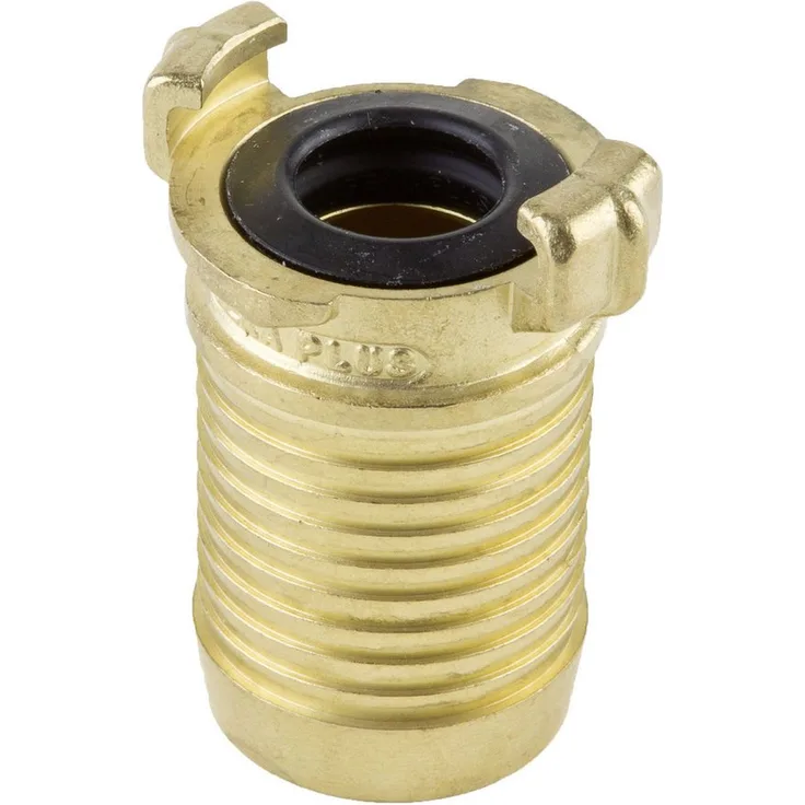 Wilo Schlauchkupplung Geka/Ø 40 mm, Messing mit Schlauchtülle und Schlauchschelle