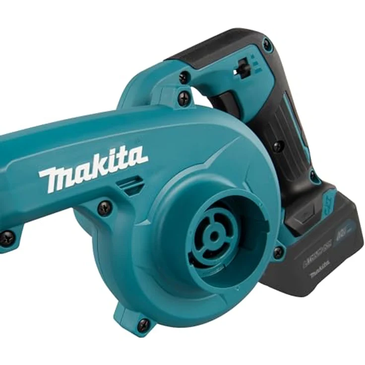 Makita Akku-Gebläse UB101DZ, 12Volt Laubgebläse, blau-schwarz, ohne Akku und Laubbläser mit Fangsack – Bild 6