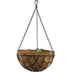 bellissa 1 Stück Hängeampel/Blumenampel – 97738 – Blumentopf – zum bepflanzen außen & innen – XXL – Hanging Basket inkl. Kokoseinsatz Ø55 cm