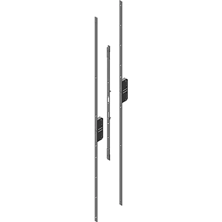 KFV Stulpgarnitur für MFV-One Reparaturen, Rundbolzen, Flachstulp 16mm, Edelstahl, Reparaturset für Mehrfachverriegelungen
