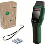 Bosch Home & Garden Feuchtigkeitsmesser Holzfeuchtigkeitsmesser eCommerce-Karton, LED-Ampel, Selbsttest, UniversalHumid, Armband