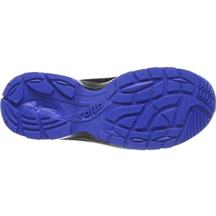 Atlas TX 42, ESD-Sicherheits-Halbschuh S2, Weite 10, Gr. 44, Soft-Nubukleder schwarz/blau, 3D-Dämpfungssystem – Bild 4