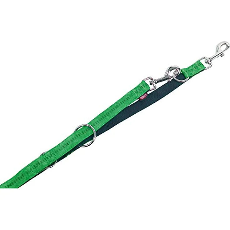 Nobby Führleine Soft Grip, hellgrün / braun L: 200 cm, B: 10 mm, 1 Stück – Bild 1