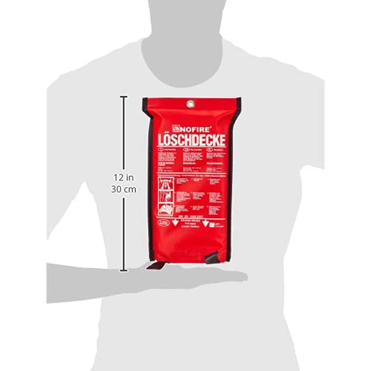 Löschdecke NoFire 120x120 cm – Bild 6
