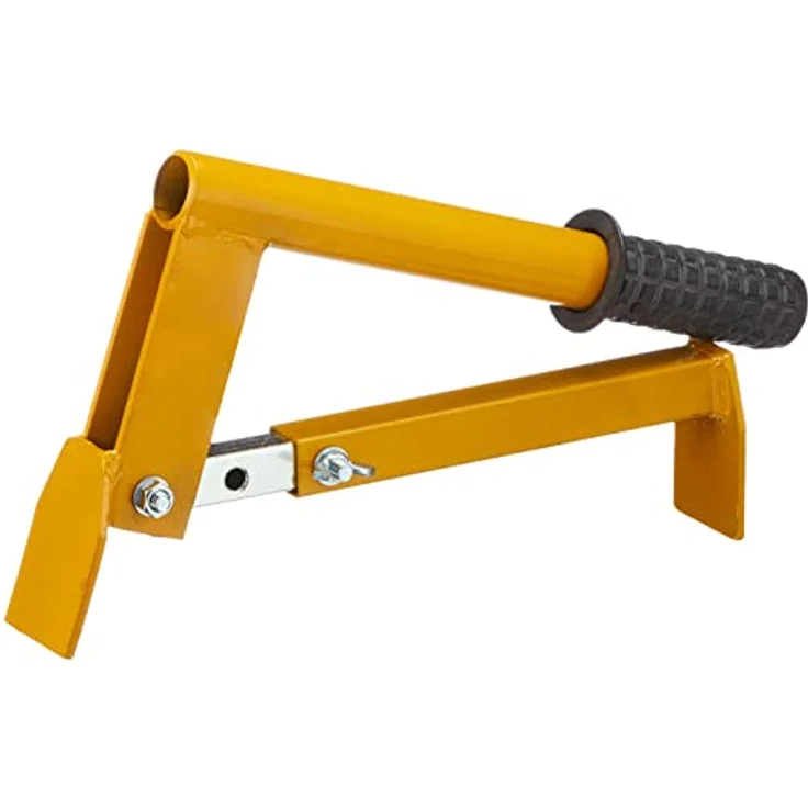 VOREL Pflastersteinträger Klinkerträger einstellbar 28-50cm Ziegelzange Steinträger Mauersteinträger Steingreifer, Metall, lackierte Oberfläche, hohe Tragfähigkeit – Bild 2