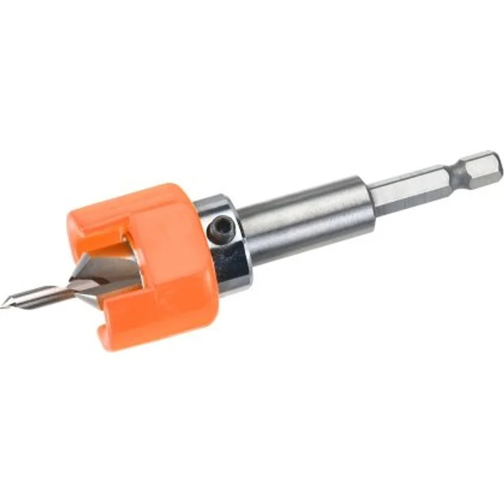 kwb HSS-M2 Hartholz-Bohrer mit Tiefenstopp und Senker, Ø 4 mm – Bild 3