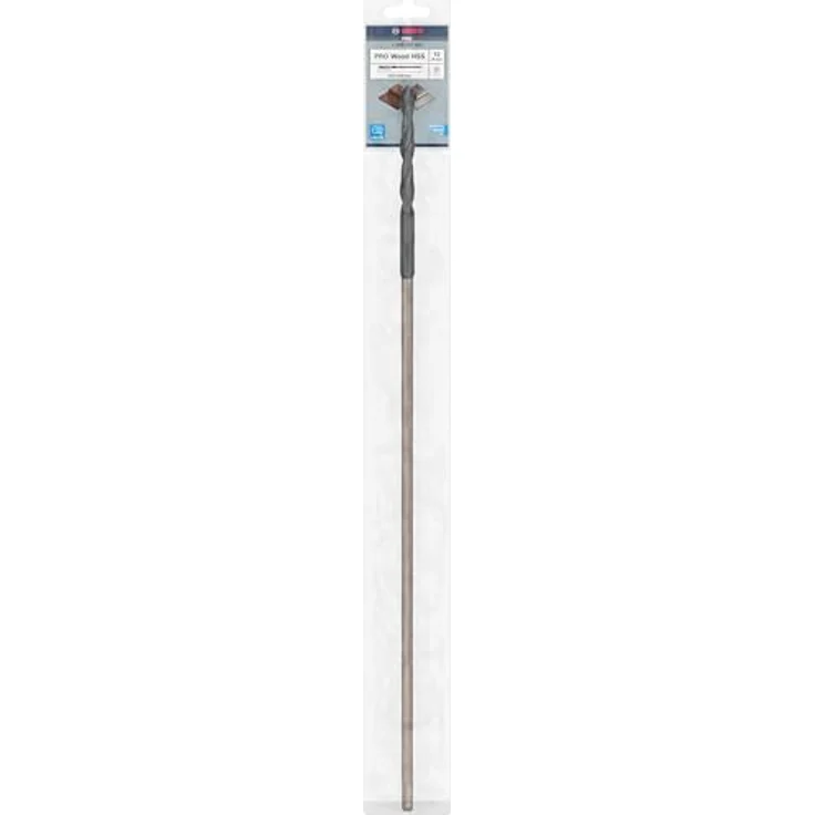Bosch Pro Wood HSS Installationsbohrer, 12 x 100 x 600 mm, SDS Plus, für Holz und Isolationen – Bild 2