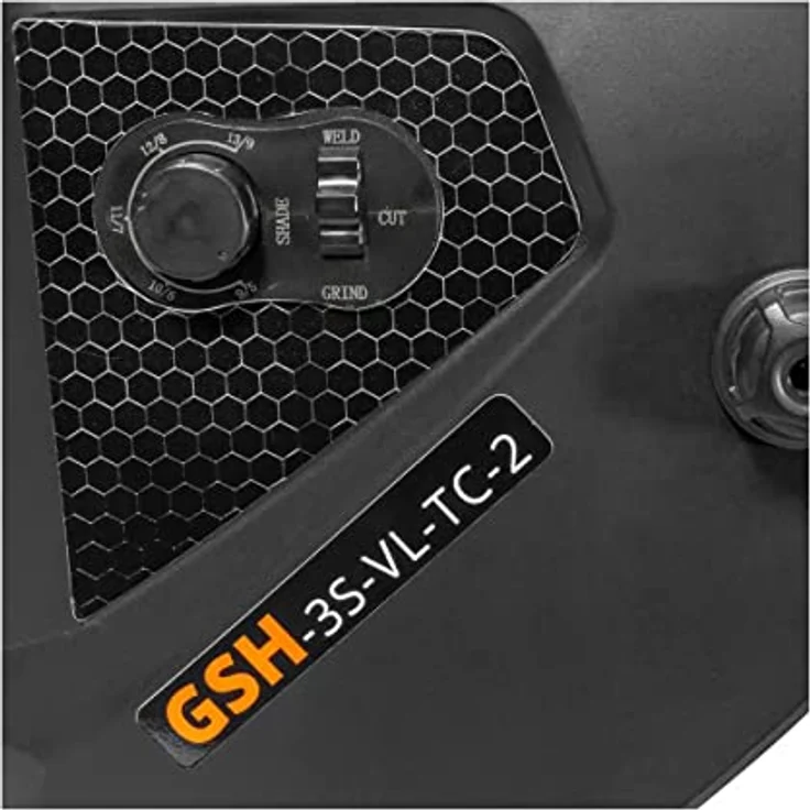Güde Automatik Schweißhelm, Schweißmaske, Schweißschild, GSH-3S-VL-TC-2, Ventilatorfunktion, LED Leuchte, True Color, Auto-Abdunklungsfilter – Bild 3