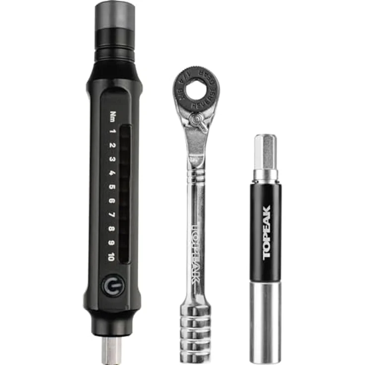 Topeak E-Torqbar Drehmomentschlüssel 1-10Nm mit LED Display, präzise Momentanzeige – Bild 5