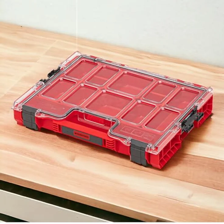 Toolbrothers RHINO L Organizer ULTRA, Werkzeugkoffer mit 6L Kapazität, IP54 Schutz, herausnehmbare Boxen und optimierter Kleinteilorganisation – Bild 7