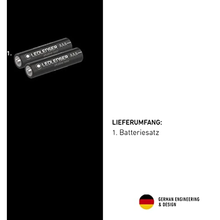 Ledlenser W2 Work Stablampe LED Werkstatt | KFZ Lampe 160 Lumen | LED Baulampe mit Batterien und 20 Stunden Leuchtdauer | Werkstattlampe | LED Lampe batteriebetrieben | Arbeitsleuchte aufladbar – Bild 5
