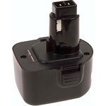 akku-net Akku für BTI Profiline Schrauber ABS 12VE-2, 2000mAh, 12V NiMH, schwarz, hohe Kapazität, sicher und robust