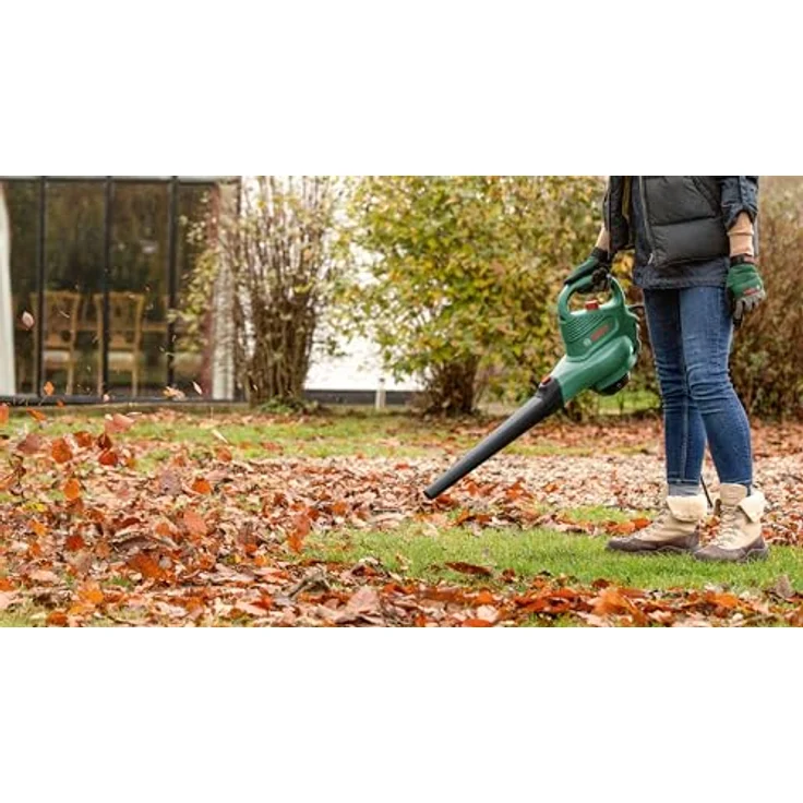 Bosch elektrischer Laubsauger/Laubbläser UniversalGardenTidy 2300 (2300 W, Fangsack 45 l, stufenlose Drehzahleinstellung, zum Blasen, Saugen und Häckseln von Laub, im Karton) – Bild 5